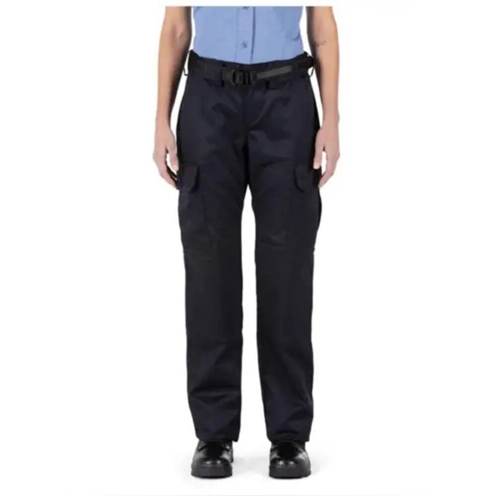 New 5.11 Ladies Company 2.0 Cargo Pant, Fire Navy Unhemmed 16